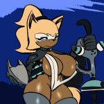  absurd_res anthro big_breasts bikini breasts canid canine canis cleavage clothed clothing female generalgodzilla hi_res idw_publishing mammal mask sega sling_bikini solo sonic_the_hedgehog_(comics) sonic_the_hedgehog_(idw) sonic_the_hedgehog_(series) swimwear whisper_the_wolf wispon wolf 