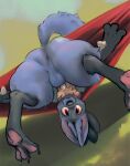  3_toes anthro anus backsack balls blue_balls blue_perineum butt claws feet generation_4_pokemon genitals hi_res looking_at_viewer looking_through looking_through_legs lucario male mindkog nintendo nude perineum pok&eacute;mon pok&eacute;mon_(species) raised_tail solo thick_thighs toe_claws toes video_games 