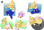  animal_crossing baseball_bat bat_(object) bencs bent_over big_butt blonde_hair breasts butt canid canine canis capcom chun-li clothed clothing domestic_dog facesitting female hair hi_res huge_butt isabelle_(animal_crossing) larger_female latex_stockings looking_at_viewer looking_back looking_back_at_viewer mammal mario_bros nintendo nipples raised_clothing raised_shirt raised_topwear reddened_butt shih_tzu shirt size_difference stinkface street_fighter topwear torn_clothing toy_dog video_games yoshi 