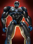  abs big_penis cleatus_the_fox_sports_robot dirtymache football_player genitals hi_res machine male multicolored_body muscular penis robot solo two_tone_body 