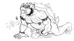  anthro balls bodily_fluids bowser clothing collar cum cumshot digital_media_(artwork) ejaculating_cum ejaculation erection genital_fluids genitals hair horn humanoid_genitalia jewelry koopa male mario_bros masturbation nintendo orgasm penile penile_masturbation penis reptile scalie simple_background sketch solo spikes video_games waitfurgodot white_background 