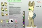  absurd_res ahegao angry animal_genitalia animal_penis biped blonde_hair blush character_bio character_name clothing darlan_bunnit darli_buni digital_media_(artwork) domestic_rabbit dutch_rabbit english_text expression_sheet fingers footwear fur genitals gradient_background hair hi_res lagomorph lagomorph_penis leporid looking_at_viewer looking_pleasured male mammal model_sheet nude open_mouth oryctolagus penetration penile penile_penetration penis profanity prosthetic prosthetic_arm prosthetic_limb rabbit sad signature simple_background solo standing stock_image teeth text tongue tongue_out whiskers 