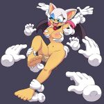  absurd_res anthro arms_above_head breast_grab breasts butt butt_grab chiropteran clothing female gag grope groping_breasts hand_on_breast hand_on_butt handwear held_by_hands held_up hi_res mammal nude open_mouth penetration rouge_the_bat sega solo sonic_the_hedgehog_(series) tadashibaka tickling tickling_armpits tickling_feet vaginal vaginal_penetration 