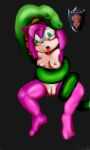  amy_rose anthro duo female feral hi_res humanoid knotalot male male/female reptile scalie sega snake sonic_the_hedgehog_(series) vore 