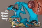 anthro bestiality bestiality_impregnation bodily_fluids cowgirl_position cum cum_inside dominant dominant_feral dragon duo feral forced forced_orgasm from_front_position genital_fluids genitals herm impregnation internal intersex male male_on_feral male_penetrating_feral maleherm mustard_(welcometothevoid) mythological_creature mythological_scalie mythology on_bottom on_top orgasm ovum penis precum prehensile_penis scalie sex size_difference sperm_cell submissive submissive_male swiss_(mustard) vaginal_fluids xyrute