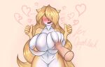  &lt;3 2019 anthro areola big_breasts bikini blush breast_grab breasts butt_from_the_front cheaty_(opqhlak) cheetah clothing darkynsfw double_thumbs_up duo eye_through_hair felid feline female gesture hair hair_over_eye hand_on_breast hi_res huge_breasts mammal navel one_eye_obstructed open_mouth swimwear thumbs_up translucent translucent_hair 