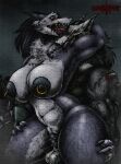  4_fingers ahegao anthro anthro_on_anthro anthro_penetrated anthro_penetrating anthro_penetrating_anthro balls big_breasts big_butt big_penis black_body black_clothing black_fur black_nipples black_penis black_shirt black_tank_top black_topwear blue_body blue_fur bns_arts breasts butt chest_tuft claws clothing countershade_face countershade_hands countershade_legs countershade_neck countershade_torso countershading curvy_figure cybernetics duo female female_penetrated fingers fog frontbeast_sergal fur genitals goremutant holding_partner long_tongue looking_at_another looking_at_partner looking_pleasured machine male male/female male_penetrating male_penetrating_female mostly_nude muscular muscular_anthro muscular_female muscular_male nipple_piercing nipples nude penetration penis piercing pipe red_eyes sergal sex sharp_claws sharp_teeth shirt spiked_penis spikes spikes_(anatomy) storm t.n. tank_top teeth thick_thighs tongue tongue_out topwear tuft vaginal vaginal_penetration vein veiny_balls veiny_muscles veiny_penis voluptuous white_body white_fur wide_hips 