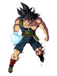  1boy absurdres armor bardock bare_shoulders black_eyes black_hair breastplate broken broken_armor collarbone crack cross_scar dragon_ball dragon_ball_z energy_ball fingernails floating grin hair_between_eyes headband highres looking_at_viewer male_focus muscular muscular_male parted_lips red_headband scar scar_on_cheek scar_on_face signature simple_background smile solo spiked_hair teeth torn torn_clothes white_background wristband yasu_(pixiv) 