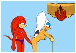  absurd_res anthro anus briefs chiropteran clothed clothed/nude clothed_male_nude_female clothing echidna female genitals hi_res knuckles_the_echidna male male/female mammal monotreme nude pussy pussy_rubbing rouge_the_bat sega sonic_the_hedgehog_(series) underwear young 