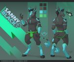  abstract_background anthro arm_markings asinus black_hair black_hooves blue_body blue_ears blue_eyebrows blue_fur blue_hair blue_tail blue_tail_tuft bulge butt chest_tuft clothing color_swatch digitigrade donkey elbow_tuft equid equine eyebrows front_view fur glistening glistening_eyes green_body green_clothing green_eyes green_fur green_jockstrap green_tail green_underwear grey_body grey_ears grey_fur grey_inner_ear grey_tail hair hooves jockstrap letterbox male mammal markings model_sheet multicolored_hair rear_view sannyblack short_hair shoulder_markings shoulder_tuft solo tail_tuft tuft two_tone_hair underwear vinyanko 