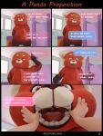  ailurid ambiguous_gender animated anthro bizyvore breath comic dialogue disney duo female loop mammal meilin_lee_(turning_red) open_mouth pixar red_panda tongue turning_red vore 