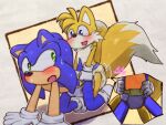  blush clothing diaper doggystyle duo footwear from_behind_position humping humping_diaper male male/male miles_prower onechan sega sex socks sonic_the_hedgehog sonic_the_hedgehog_(series) 