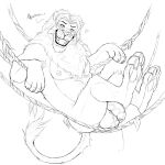 1:1 absurd_res alternate_version_at_source anthro ball_tuft balls chest_tuft crazydrak disney erection fangs felid foreskin genitals hi_res humanoid_genitalia humanoid_penis lion looking_at_viewer male mammal monochrome narrowed_eyes nipples nude open_mouth open_smile pantherine pawpads penis semi-anthro simba_(the_lion_king) simple_background sketch smile solo tail tail_tuft teeth the_lion_king tuft vein veiny_penis whiskers