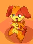 2025 3:4 4_fingers absurd_res black_nose black_sclera blush breast_grab breasts canid canine canis cel_shading crossgender digital_media_(artwork) dogday_(poppy_playtime) domestic_dog eyelashes female fingers fur genitals glowing glowing_eyes grabbing_own_breast half-closed_eyes hand_on_breast hi_res high-angle_view ibispaint_(artwork) jewelry kneeling looking_at_viewer mammal mob_entertainment mostly_nude mtf_crossgender multicolored_body multicolored_fur narrowed_eyes necklace necklace_only nipples nude nude_anthro nude_female open_mouth orange_background orange_body orange_fur pink_nipples poppy_playtime pussy shaded signature simple_background smiling_critters tongue tongue_out watermark white_eyes xammyxx yellow_body yellow_fur