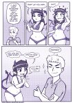 1bit-deviant absurd_res big_breasts breasts comic demon demon_humanoid duo female hi_res huge_breasts human humanoid male male/female mammal mental_transformation nerd overweight screentone succubus transformation weight_gain