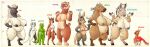 aardvark absurd_res anthro belly big_breasts big_butt bovid breasts butt caprine capybara caviid chart davis_(cat) deer dinosaur domestic_cat domestic_ferret draft_horse dromaeosaurid edelweiss_(mare) eocen_(deer) equid equine faurix felid feline felis female fjord_horse fraise_(ferret) furansco group hi_res horse huge_breasts huge_butt lanxy_(capybara) larger_female lizard male mammal microraptor mircel_(aardvark) muscular muscular_female mustelid musteline nather_(lizard) nude overweight prehistoric_species reptile rodent scalie sheep size_chart size_difference theropod true_musteline weasel yan_(sheep)