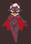  anthro bell bell_collar big_breasts bovid breasts caprine collar cult cult_of_the_lamb evil_grin female hi_res lamb_(cult_of_the_lamb) looking_at_viewer mammal nipples sheep smile solo zowato 
