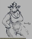  beastmilk bovid breasts caprine clothing genitals mammal pussy shaved_pussy sheep shirt topwear wool_(disambiguation) 