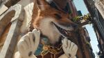  &quot;honest&quot;_john_foulfellow 3d_(artwork) anthro canid canine clothing digital_media_(artwork) fox gloves handwear hat headgear headwear hi_res male mammal movie_reference red_fox rendered teeth top_hat 