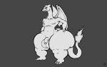  absurd_res big_(disambiguation) big_breasts big_butt breasts butt charizard food fruit generation_1_pokemon genitals girly hi_res invalid_tag male nintendo nut_(fruit) penis plant pokemon pokemon_(species) thick thick_thighs video_games 