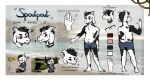  absurd_res anthro barefoot bovid caprine clothing eyewear feet flying_hyena fur glasses goat hi_res humanoid_feet male mammal model_sheet photo_background soles solo spoutpout toes underwear white_body white_fur 