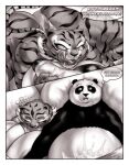 &lt;3 2_panel_comic after_sex angelauxes anthro bed bedroom before_and_after big_breasts big_butt big_nipples bodily_fluids breasts butt censored_breasts censored_penis chubby_male clothing comic cum cum_splatter dialogue dominant dreamworks duo excessive_cum fangs felid female furniture genital_fluids giant_panda hi_res imminent_sex kung_fu_panda licking licking_lips male male/female mammal master_po_ping master_tigress muscular muscular_female nipples open_mouth pantherine purring reverse_rape shocked_expression sleeping speech_bubble striped_body stripes text thong thought_bubble tiger tongue tongue_out translated traumatized underwear ursid 