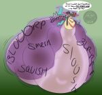  anthro belly big_belly big_diaper comic diaper diaper_disposal digestion digital_media_(artwork) dragapult english_text excessive_feces excessive_urine feces generation_8_pokemon hands_on_belly hi_res looking_pleasured male messy_diaper nintendo onomatopoeia pokemon pokemon_(species) pooping shaded simple_shading soiled_diaper soiling soiling_diaper solo sound_effects text tongue tongue_out video_games vore yoshi-eats-your-pie 