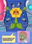 aquaeagle electronic_arts elemental_creature flora_fauna flower flower_creature hi_res plant plants_vs._zombies popcap_games sunflower_(pvz) undead zombie