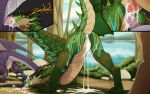16:10 absurd_res anal anal_penetration anus ass_up bodily_fluids butt cum cum_drip cum_in_ass cum_in_mouth cum_in_vagina cum_inside cum_on_face cum_pooling double_penetration dragon dreyk-daro dripping erection european_mythology eye_roll fellatio female female_penetrated feral genital_fluids genitals green_body green_scales hi_res horn lake leaking_cum long_neck male male/female male_penetrating male_penetrating_female membrane_(anatomy) membranous_wings mythological_creature mythological_scalie mythology nature oral penetration penile penile_penetration penis penis_in_ass penis_in_vagina plant presenting presenting_hindquarters raised_tail scales scalie sex spiked_tail spikes spikes_(anatomy) tail tongue tongue_out tree vaginal vaginal_penetration ventral_scales vulva western_dragon widescreen wings