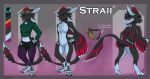 3_fingers 3_toes 4_ears 4_toes absurd_res anthro artist_name avali avian belly black_body black_bottomwear black_claws black_clothing black_ears black_face black_feathers black_legs black_sclera black_scutes black_shorts black_tail_tuft black_wings blue_eyes border bottomwear brown_eyewear brown_goggles character_name claws clothed clothed_anthro clothed_male clothing color_swatch dipstick_tail english_text eyewear feather_hair feathered_tail feathered_wings feathers feet finger_claws fingers front_view fully_clothed fully_clothed_anthro fully_clothed_male goggles green_clothing green_jacket green_topwear grey_background grey_border hands_on_hips hi_res inner_ear_fluff jacket leggings legwear looking_at_viewer male markings model_sheet multi_ear nude nude_anthro nude_male oonakuni pawpads pink_background pseudo_hair purple_background purple_clothing purple_leggings purple_legwear purple_pawpads rear_view red_body red_feathers red_tail_tuft red_wings scuted_feet scuted_hands scutes shorts simple_background solo straii_(onzia_synvix) tail tail_markings tail_tuft text toe_claws toes topwear tuft white_belly white_chest white_feet white_inner_ear white_inner_ear_fluff white_tail_tip white_text winged_arms wings