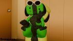 16:9 3d_(artwork) anal anal_penetration animate_inanimate anthro balls butt canid canine dawggreen digital_media_(artwork) duo feet foot_focus full_nelson full_nelson_(legs_held) genitals hi_res male male/male mammal nintendo nintendo_switch nude penetration penis sex surprise switch_dog thick_thighs widescreen