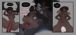 4_ears 4_horns absurd_res anthro asphyxiation balls big_balls big_hands big_penis black_body black_fur blue_eyes bodily_fluids brown_body brown_fur butt charr choking claws clitoris cotton_tail cowgirl_position cross-eyed cum cum_in_vagina cum_inside dialogue drooling duo english_text erect_nipples excited excited_for_sex exhausted fangs felid female finger_in_mouth floating_hearts floppy_ears freckled_butt freckles from_front_position fur gagging genital_fluids genitals grey_body grey_fur guild_wars hair hand_around_torso hand_on_belly heart_symbol heart_tongue hi_res horn knot lagomorph larger_male lop_ears male male/female mammal multi_ear multi_horn muscular muscular_male nipples on_bottom on_top penetration penile penile_penetration penis penis_in_vagina predator/prey red_eyes rex_aeternum saggy_balls saliva scar sex size_difference smaller_female speech_bubble spread_legs spreading teeth text thick_knot tomo_(glacierclear) tortuga vaginal vaginal_penetration white_body white_fur