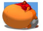 2025 anthro barefoot belly big_belly bottomwear clothing disney feet felid fur hectorthewolf hi_res huge_belly hyper hyper_belly immobile lion male mammal mane morbidly_obese morbidly_obese_anthro morbidly_obese_male navel obese obese_anthro obese_male overweight overweight_anthro overweight_male pantherine pants paws shirt simba_(the_lion_king) sitting solo tail tail_tuft the_lion_king topwear torn_clothing torn_shirt torn_topwear tuft whiskers