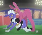 2d_animation 6:5 abdominal_bulge anal anal_penetration animated anthro ball_slap balls balls_deep baseball belly big_balls big_butt big_penis butt clothing deep_penetration dengon duo evil_jax_(tadc) frame_by_frame genitals glitch_productions gloves handwear hi_res huge_penis humanoid_genitalia humanoid_penis jax_(tadc) lagomorph leporid looking_up loop maid_uniform male male/male mammal penetration penile penile_penetration penis penis_in_ass penis_size_difference rabbit sex short_playtime slap standing standing_sex the_amazing_digital_circus thick_thighs uniform