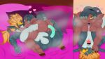 ambiguous_fluids anal anal_fluids anal_penetration bed big_breasts big_butt blush bodily_fluids breast_on_breasts breast_squish breasts breasts_press butt butt_grab butt_squish claws comic_panel demon digital_media_(artwork) dildo dildo_in_ass dildo_insertion disney double_dildo duo fangs female female/female furniture genital_fluids hair hand_on_butt heart_symbol humanoid imp kikimora_(the_owl_house) kissing lying markings midna nintendo nude object_in_ass on_back on_top one_eye_obstructed penetration pillow pointy_ears saliva sex_toy sex_toy_in_ass sex_toy_insertion sharp_teeth short_stack shorthair small_breasts spiky_hair squish steam sweat teeth the_legend_of_zelda the_legend_of_zelda:_twilight_princess the_owl_house thick_thighs tusks twilight_princess vaginal_fluids vonarkail