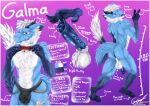2025 abs absurd_res anus backsack balls bartender big_balls big_penis blue_body blue_eyes blue_fur bodily_fluids bow_tie butt claws clothed clothing color_swatch erection fluffy foreskin foreskin_play foreskin_pull fur galma galma_(character) genital_fluids genitals grin hair hi_res horn huge_penis jockstrap jockstrap_only leaking leaking_precum male measurements model_sheet money money_in_thong muscular nude penis precum signature smile smug solo tail text tongue tongue_out topless underwear underwear_only url vein veiny_penis white_body white_fur white_hair
