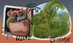 &gt;_&lt; 2025 afterimage against_surface against_wall ambiguous_anthro ambiguous_gender ambiguous_pred ambiguous_prey anthro anthro_pred anthro_prey before_and_after belly bent_over big_belly big_butt biped black_eyebrows black_nose black_text bloated blurred_background blush blush_lines bodily_noises bone_breaking bottomless bottomless_anthro brown_belly brown_body brown_ears brown_fur brown_tail_tip butt butt_expansion butt_jiggle button_ears calling_for_help canid canine canis character_request cheek_blush churn clenched_eyes closed_smile clothed clothed_anthro clothing cloud cloud_emanata compression_sound_effect countershading crunch crushing_sound_effect curved_text day death digestion digestion_noises digital_media_(artwork) digital_painting_(artwork) dipstick_tail directional_arrow domestic_cat domestic_dog dripping emanata english_description english_text expansion extended_sound_effect eye_roll eyebrows eyes_closed face_imprint fart fart_cloud fart_fetish fatal_vore felid feline felis floppy_ears fully_inside fur green_body green_fart_cloud green_fur green_text half-closed_eyes hanging_belly hanging_tongue heart_reaction heart_symbol hearts_around_head hi_res huge_belly huge_butt huge_hips huge_thighs imprint jiggling light lighting looking_at_butt looking_at_own_butt looking_at_self looking_back looking_back_at_self looking_down looking_down_at_butt looking_down_at_self looking_well-fed low-angle_view mammal markings monotone_belly motion_lines mouth_closed muffled multicolored_body multicolored_fur narrowed_eyes nature nature_background open_mouth open_smile outside painting_(artwork) path_lines pop_(sound_effect) post_vore_weight_gain rear_view red_blush red_heart rumbling_stomach same_size_vore satisfied_look sequential_arrow shaded shortened_sound_effect side_view signature skull_in_fart_cloud skull_symbol sky smile smirk snap soft_shading soft_vore solo sound_effect_variant sound_effects tail tail_markings tail_motion tailwag tan_body tan_countershading tcsrjx text thick_thighs time_period time_skip tongue tongue_out topwear topwear_only twitter_handle unseen_prey unwilling_prey vore vowelless vowelless_sound_effect vowelless_vocalization wall_(structure) weight_gain white_text_outline wide_hips wobble_(sound_effect)