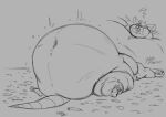 2024 anthro belly big_belly bloated buckteeth chubby_cheeks claws cutaway dizzy expression_cutaway eyes_closed fur hi_res huge_belly hyper hyper_belly izzyfatcat male mammal moobs morbidly_obese morbidly_obese_anthro morbidly_obese_male murid murine navel nude obese obese_anthro obese_male open_mouth overweight overweight_anthro overweight_male rat rodent signature solo stuffing teeth thick_thighs toe_claws