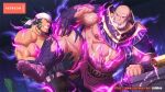  2boys abs animal_ears aura bad_id bad_twitter_id bald bandana bara bare_pectorals black_sclera bulge colored_sclera dark_aura erection erection_under_clothes fire_emblem fire_emblem:_mystery_of_the_emblem fire_emblem:_radiant_dawn fire_emblem_heroes green_hair in-franchise_crossover male_focus medeus muarim_(fire_emblem) muarim_(raw_instinct)_(fire_emblem) multiple_boys muscular muscular_male nipples old old_man paid_reward_available patreon_username pectorals pointy_ears red_eyes scales tail thick_thighs thighs topless_male torn_clothes veins veiny_arms yaoi zelo-lee 