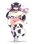  animal_humanoid bell bell_collar big_breasts bodily_fluids bovid bovid_humanoid bovine bovine_humanoid breasts cattle_humanoid cleavage clothed clothing collar female hi_res huge_breasts humanoid lactating legwear mammal mammal_humanoid mature_female sergioghi solo thick_thighs thigh_highs wide_hips 