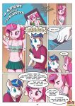  absurd_res anthro anthrofied bottomwear clothing comic dialogue duo english_text equid equine female friendship_is_magic hair hasbro hi_res horn male mammal my_little_pony pink_hair princess_cadance_(mlp) shining_armor_(mlp) shirt skirt text topwear unicorn wind_driven winged_unicorn wings 