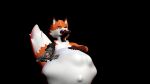  16:9 3d_(artwork) almost_fully_inside anthro belly big_belly canid canine digital_media_(artwork) duo fox hi_res huge_belly humanoid hyper hyper_belly justin_arcmoore_(timejumpingfox) male male/male mammal partially_inside selfvore source_filmmaker_(artwork) struggling struggling_prey timejumpingfox vore widescreen 