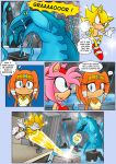  absurd_res amy_rose chaos comic english_text female hi_res invalid_tag male perfect_chaos raianonzika sega sonic_adventure sonic_the_hedgehog_(series) super_sonic text tikal_the_echidna 