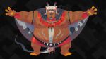  :3 absurd_res batoid belly big_man_(splatoon) clothing fish gijinkafied hat headgear headwear hi_res humanoid male manta_ray marine navel nintendo nipples overweight solo splatoon starjeti stingray stingray_humanoid tailed_humanoid video_games 