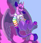  anthro desertstar668 equid equine feet female feral foot_focus horn hybrid kemono mammal pawpads paws solo unicorn unicorn_horn wings 