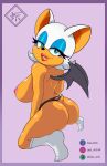  absurd_res anthro big_breasts big_butt breasts butt chiropteran clothed clothing digital_media_(artwork) female gus_arts handwear hi_res huge_breasts humanoid looking_at_viewer makeup mammal membrane_(anatomy) membranous_wings nipples nude rouge_the_bat sega short_stack simple_background smile solo sonic_the_hedgehog_(series) video_games wings 