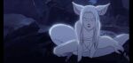  animal_ears animal_humanoid anthro asian_mythology breasts canid canid_humanoid canine canine_humanoid chinese_mythology crouching east_asian_mythology female fox_humanoid fur genitals hair huli_jing humanoid light_body light_skin long_hair mammal mammal_humanoid mythological_canine mythological_fox mythology netflix pussy solo tail white_body white_eyes white_fur white_hair yan_(love_death_+_robots) yaoguai 