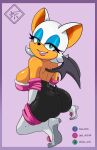  absurd_res anthro big_breasts breasts butt chiropteran clothed clothing digital_media_(artwork) female gloves gus_arts handwear hi_res huge_breasts looking_at_viewer makeup mammal membrane_(anatomy) membranous_wings rouge_the_bat sega short_stack simple_background smile solo sonic_the_hedgehog_(series) video_games wings 