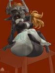  absurd_res alamander big_butt breasts butt female hi_res huge_butt humanoid midna nintendo not_furry short_stack solo the_legend_of_zelda thick_thighs twili twilight_princess video_games 