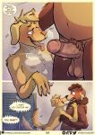  &lt;3 &lt;3_eyes anthro apollo_(dirtypaws) balls big_balls big_penis bird_dog black_lips blonde_hair blush bodily_fluids body_hair breath breathing_noises brown_bear brown_body brown_fur butt canid canine canis chest_hair clothing colored colors_(dirtypaws) comic dialogue digital_media_(artwork) domestic_dog dripping duo english_text erection fellatio foreskin fur genital_fluids genitals hair hand_on_butt hi_res huge_balls huge_penis humanoid_genitalia humanoid_penis hunting_dog in_heat labrador licking lips locker_room male male/male mammal muscular muscular_male nude oral panel_skew panting penile penis penis_focus penis_squish precum pubes pushing_in retracted_foreskin retracting_foreskin retriever saliva saliva_drip saliva_on_face saliva_on_penis saliva_on_tongue saliva_string salivating sex shaking_balls shower speech_bubble squish sweat sweatdrop tan_body tan_fur text theo_young tongue tongue_out undressed url ursid ursine vein veiny_penis wet 